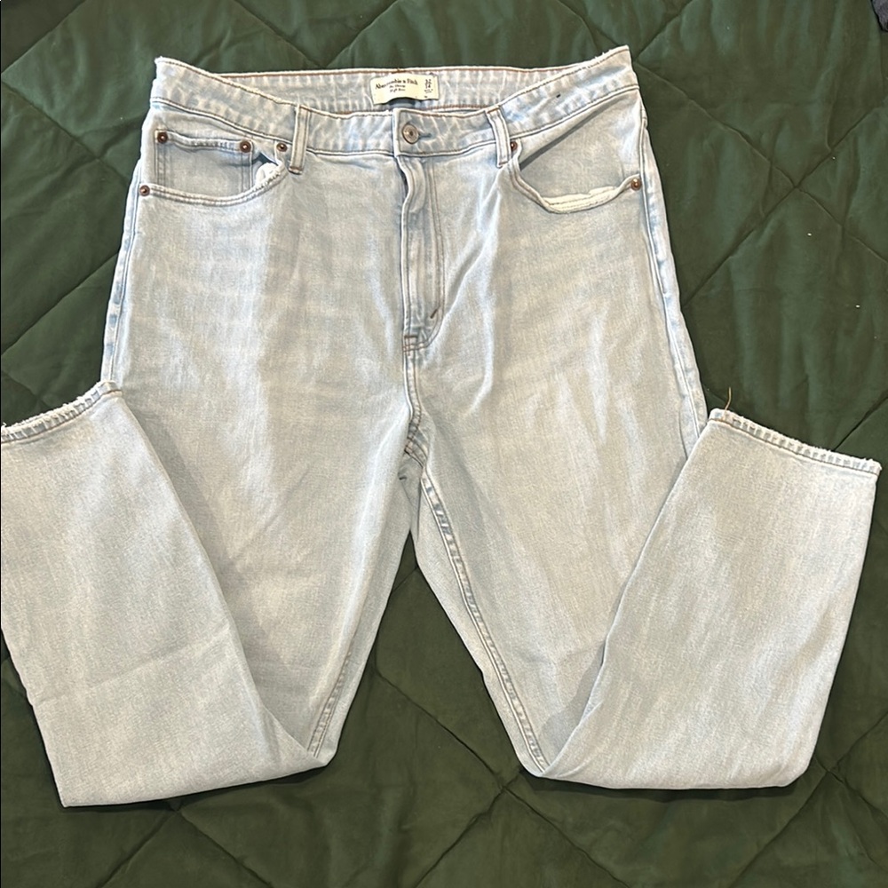Abercrombie & Fitch Blue Skinny Jeans
